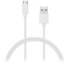 Kabel Connect IT Wirez USB/micro USB, 1m - bílý