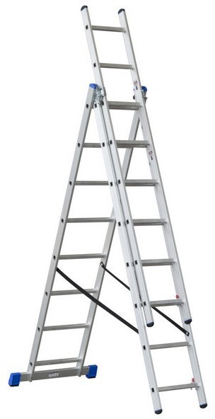 Žebřík G21 3-dílný, 590 cm