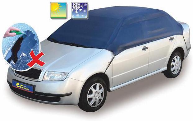 Plachta ochranná na auto COMPASS 05960 vel.S
