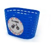 FirstBIKE košík na řidítka modrý
