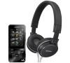MP4 přehrávač Sony NWZ-E384B + sluchátka MDR-ZX310B