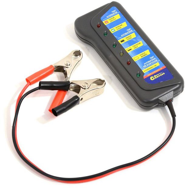 Tester autobaterie a alternatoru COMPASS 07170 12V