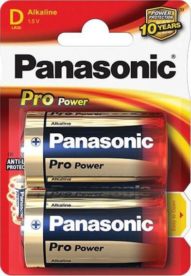 Baterie Panasonic LR20 2BP D Pro Power