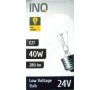 Žárovka INQ 40W  E27 24V A54