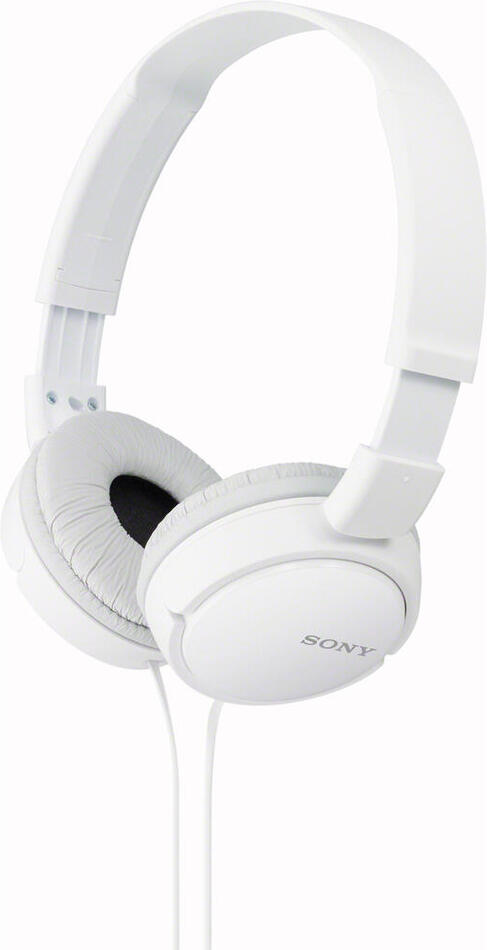 Sluchátka SONY MDR-ZX110W, bílá