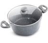 Kastrol s poklicí Lamart LT1005 STONE