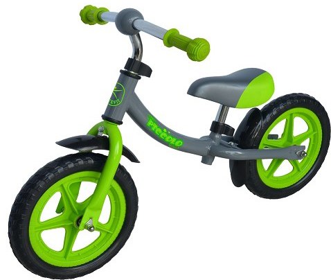 Odrážedlo Lifefit PICCOLO 12", šedo/zelené