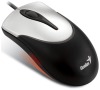 Myš Genius NetScroll 100 / optická / 3 tlačítka / 800dpi - černá/stříbrná