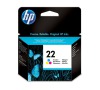 HP Inc. HP 22 Tri-color Ink Cart, 5 ml, C9352AE (165 pages) (C9352AE#UUQ)