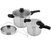 Tlakový hrnec CS Solingen Prepro CS-045906, 4 + 8 l