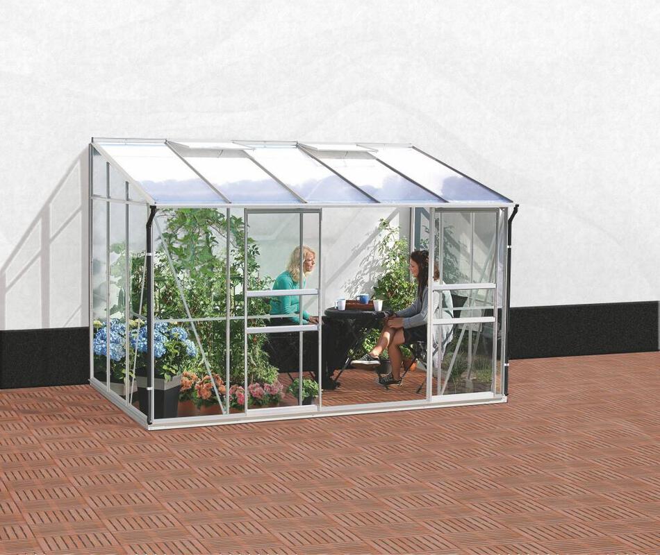 Skleník VITAVIA IDA 6500 PC 4 mm stříbrný LG299