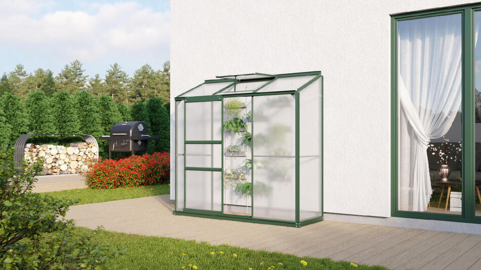 Skleník VITAVIA IDA 1300 PC 6 mm zelený LG565