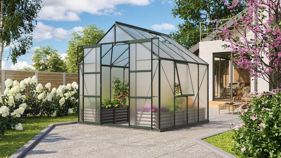 Skleník VITAVIA URANUS 6700 PC 4 mm zelený LG582