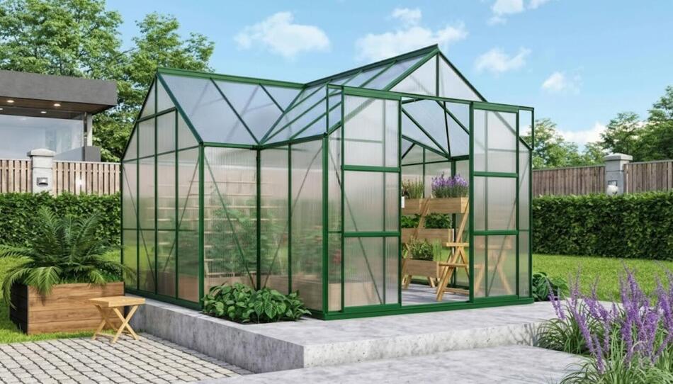 Skleník VITAVIA SIRIUS PC 6 mm zelený LG632