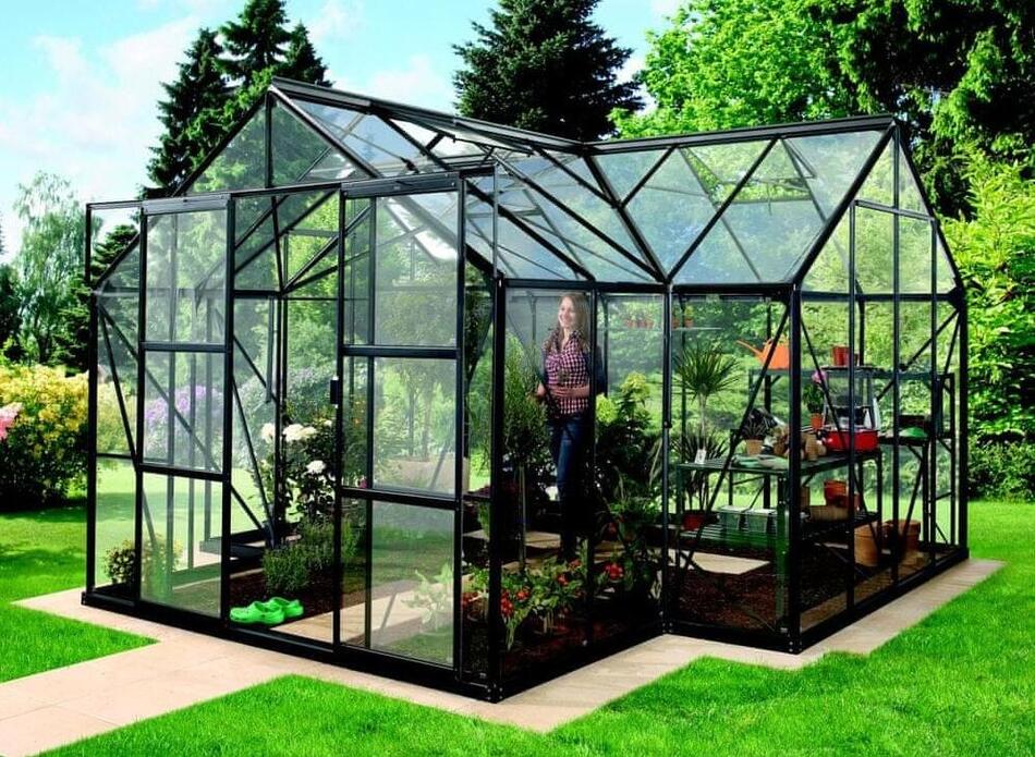 Skleník VITAVIA SIRIUS PC 6 mm černý LG633