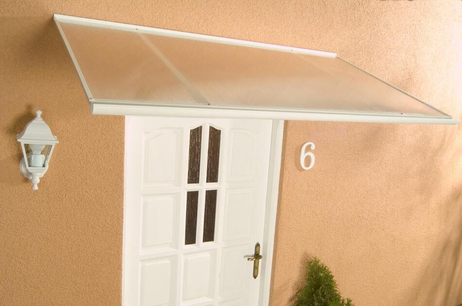 Stříška nad dveře LANITPLAST MELES 120/85 bílá LG655