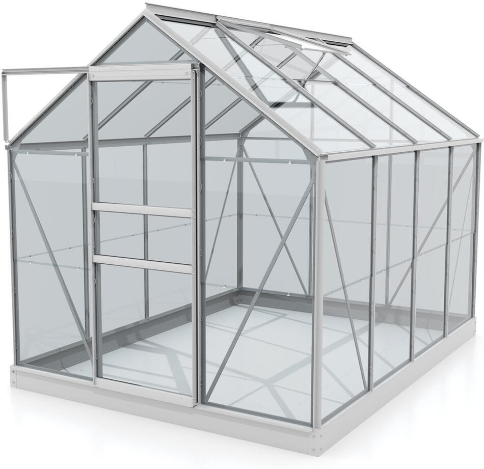 Skleník VITAVIA VENUS 5000 čiré sklo 3 mm stříbrný LG1027