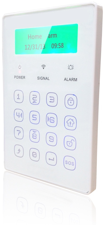 Alarm iGET SECURITY P13 - externí bezdrátová klávesnice s LCD