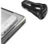 Adaptér do auta Celly 2x USB, 2,1A - černý