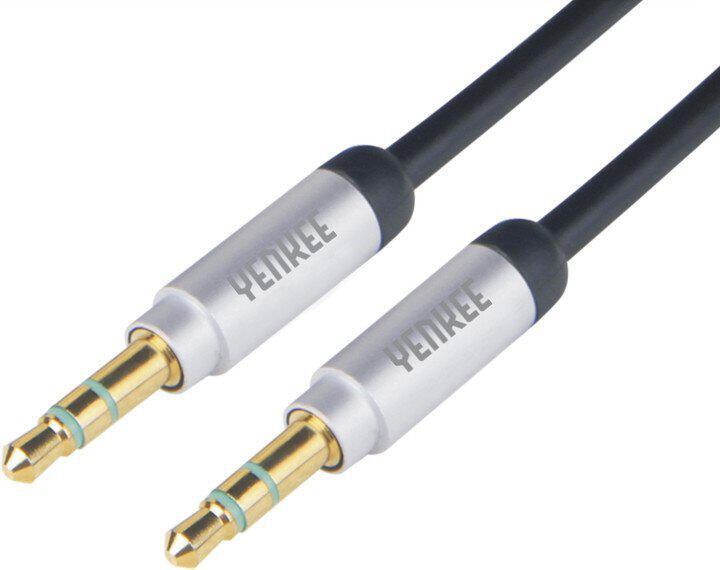 Kabel Yenkee YCA 201 BSR AUX M/M 1m kov.