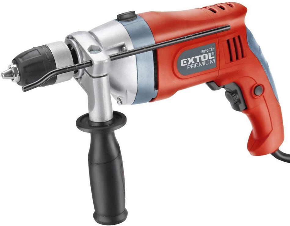 Vrtačka s příklepem, Click-lock, 850W EXTOL-PREMIUM