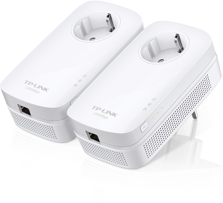 Powerline ethernet TP-Link TL-PA8010P KIT starter kit, adaptér (1200 Mbps)