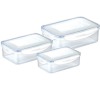 Dóza Tescoma FRESHBOX 3 ks, 0,2 - 0,5 - 1,0 l, obdélníková