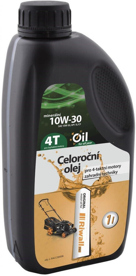 Celoroční olej Riwall SAE10W-30, 1 l.