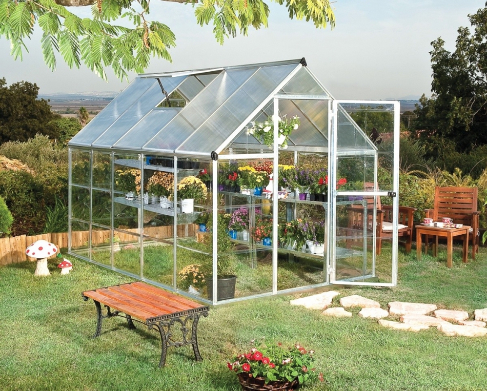 Polykarbonátový skleník Palram hybrid 6x10