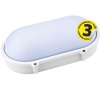 LED přisazené svítidlo, ovál 20W studená bílá