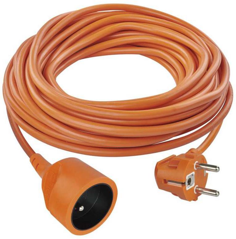 Prodlužovací kabel Emos P01125 spojka, 25m, oranžový