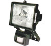 Halogenový reflektor 500W s PIR senzorem černý