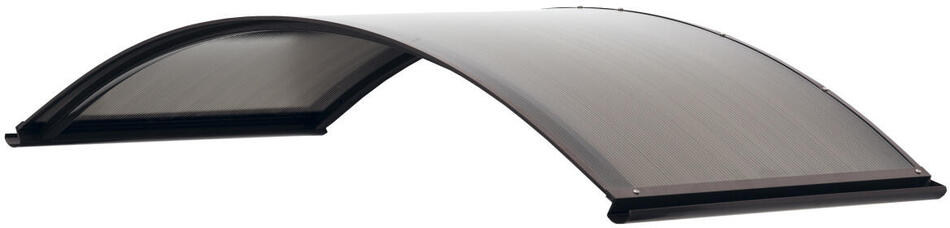 Stříška nad dveře LANITPLAST ARCUS 160/70 hnědá LG1160
