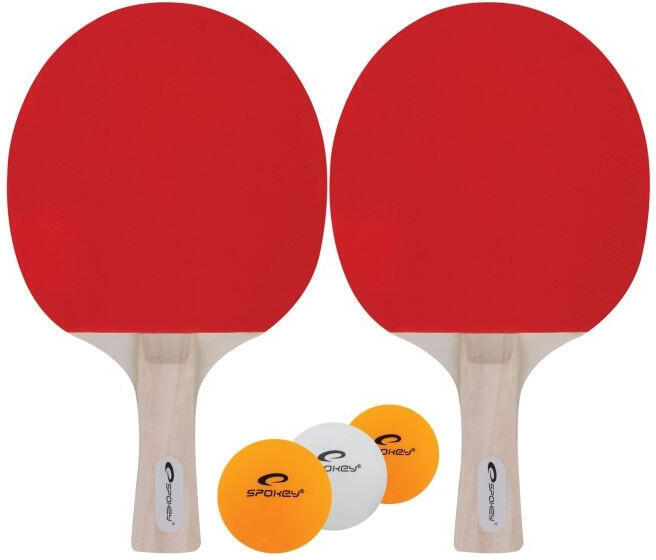 Set na stolní tenis Spokey Joy Set  - červená