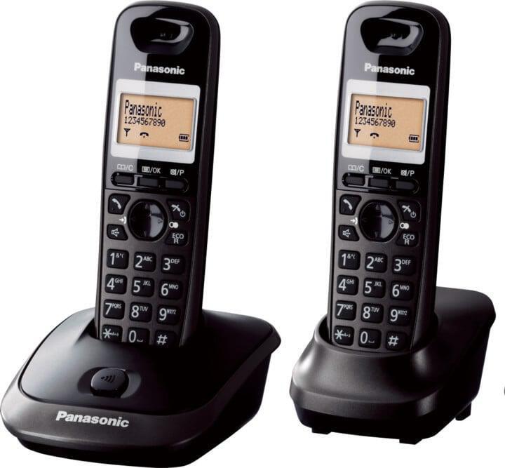Bezdrátový stolní telefon Panasonic KX TG2512FXT DECT DUO