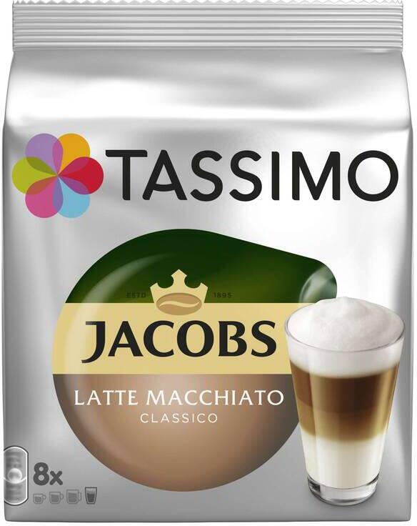 Kávové kapsle Tassimo Jacobs LATTE MACCHIATO