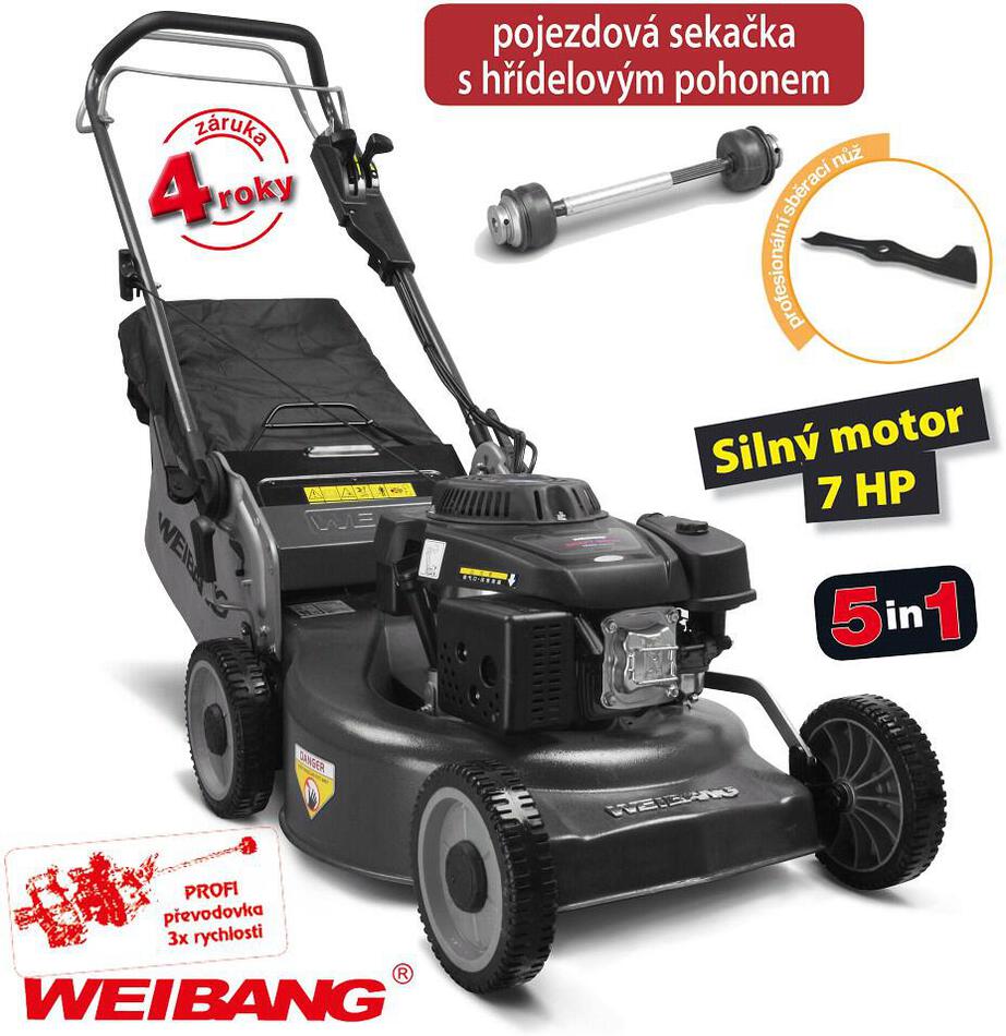Benzínová sekačka Weibang WB 507 SCV