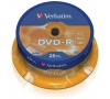 Disk DVD-R VERBATIM 4,7GB 16x 25-cake