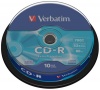Disk CD-R VERBATIM DL 700MB 52x, 10-cake, Extra protection
