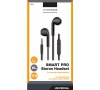Sluchátka Vivanco SMART PRO s mikrofonem - černá