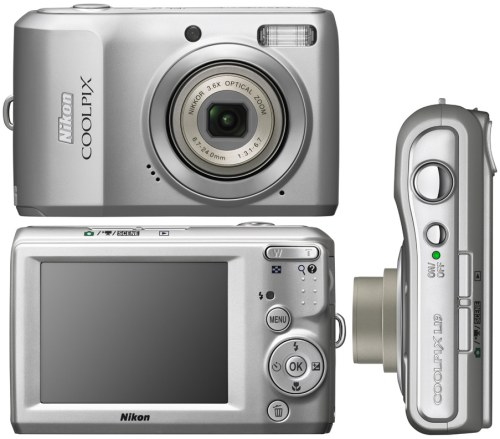 Fotoaparát Nikon CoolPix L19 stříbrný (bright silver)