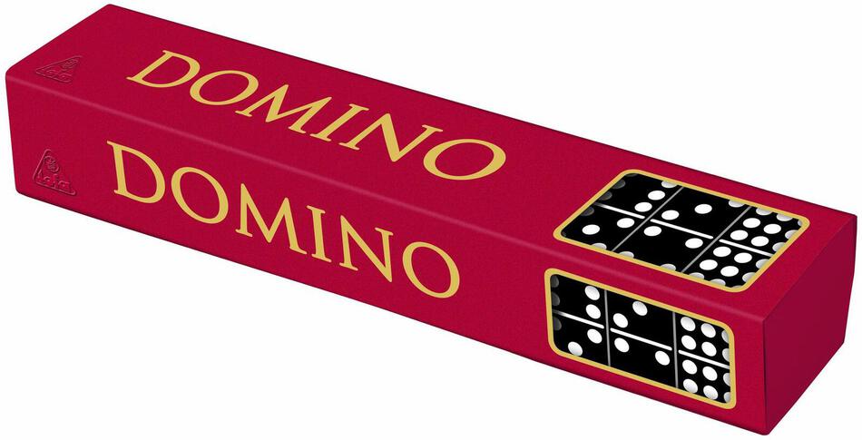 Společenská hra Detoa Domino dřevo 55ks