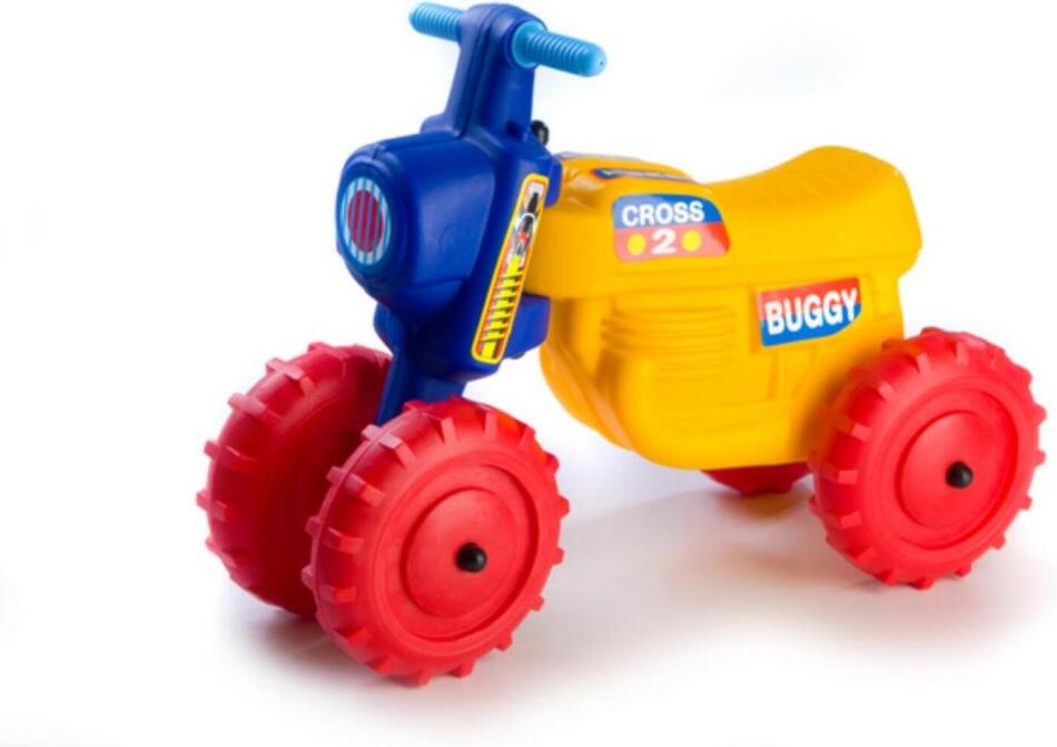 Odrážedlo Teddies CROSS 2 žluté