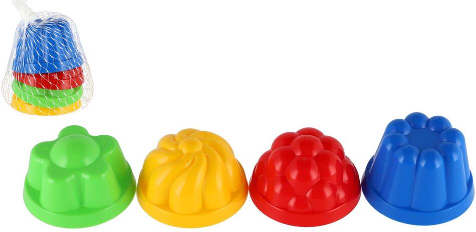 Chemoplast Formičky Bábovky kulaté průměr 8cm 4ks v síťce