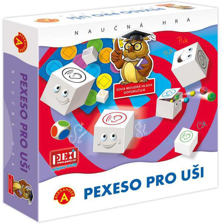 Společenská hra PEXI Pexeso pro uši