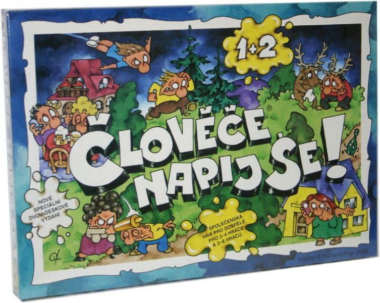 Společenská hra Pilgr Richard Člověče, napij se! 3