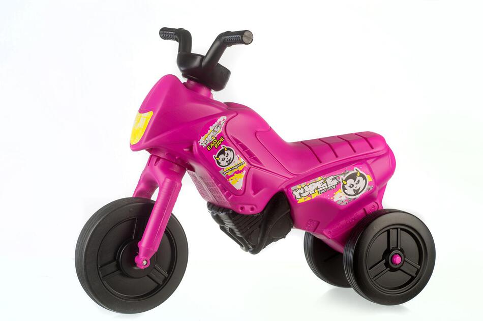 Odrážedlo Teddies Enduro Yupee růžové malé