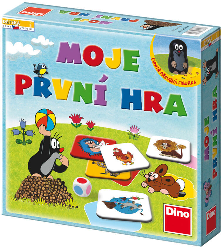 Společenská hra Dino Moje první hra Krtek