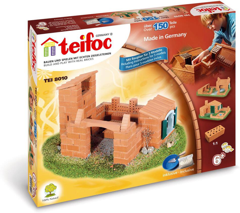 Stavebnice Směr Teifoc Domek Roberto, 150 ks