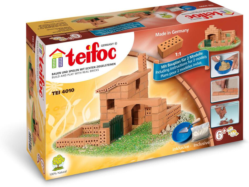 Stavebnice Směr Teifoc Domek Sergio, 85 ks
